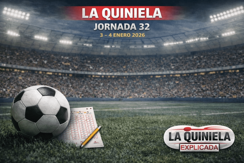 ANÁLISIS PREMIUM DE LA QUINIELA | JORNADA 32 (03–04 ENERO&nbsp;2026)